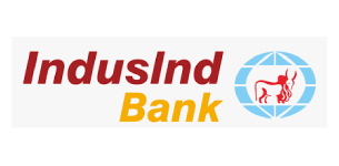M.com IndusInd Bank logo