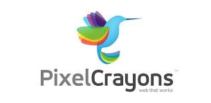 B.Des Graphic Design Pixelcrayons logo
