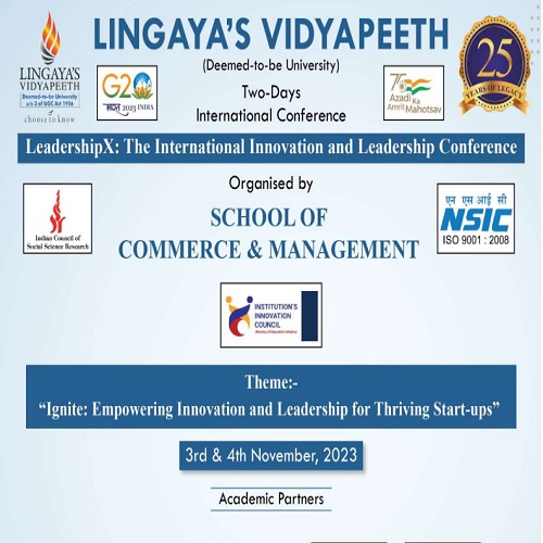 lingayas vidyapeeth event