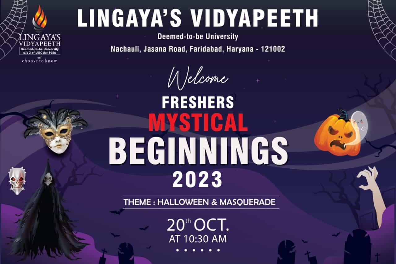 lingayas vidyapeeth event