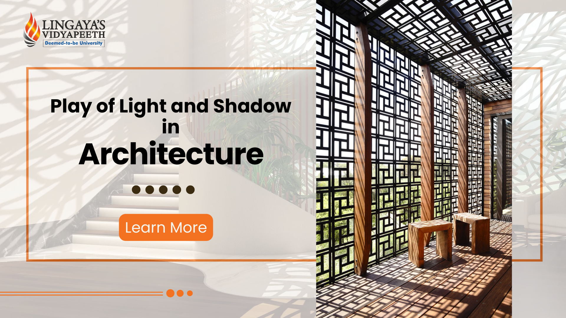 What is Play of Light and Shadow in Architecture?