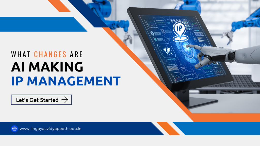 changes are AI making to IP management