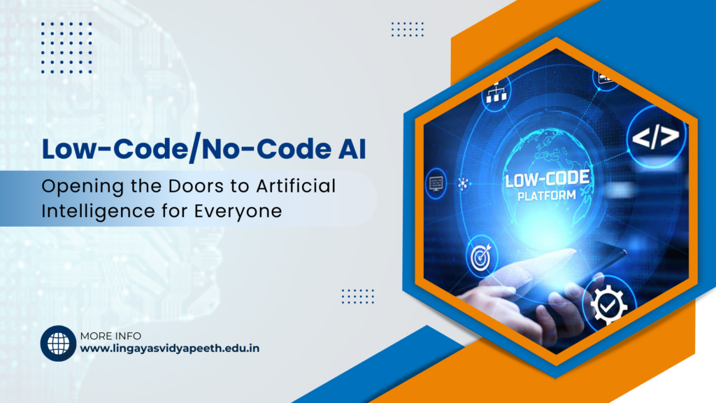 Low-Code/No-Code AI