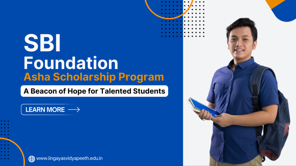 SBI Foundation Asha Scholarship Program