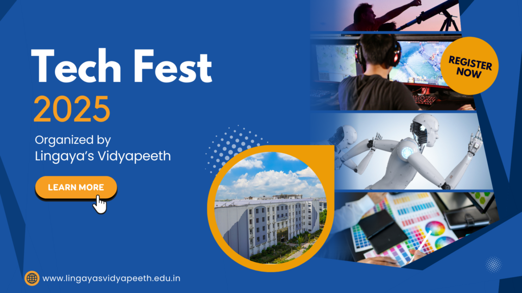 Lingayas's Tech Fest 2025
